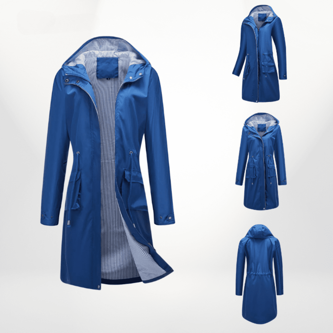 Orabelle | Waterproof Over-Knee Women's Trench Coat for Fall