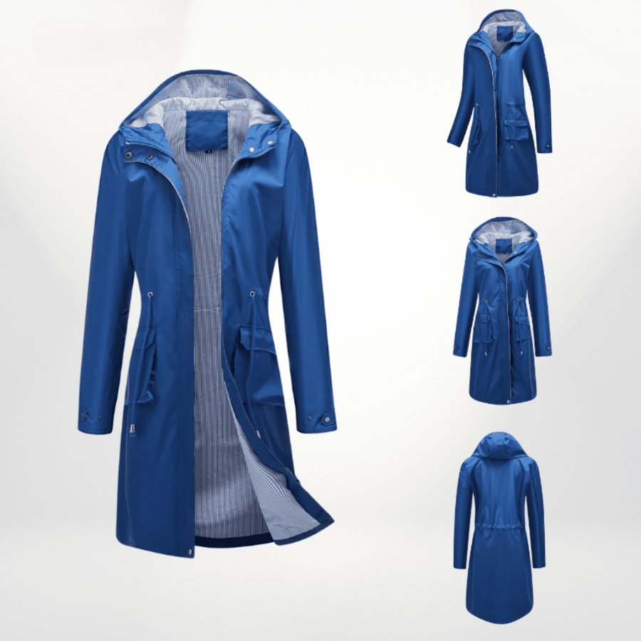 Orabelle | Waterproof Over-Knee Women's Trench Coat for Fall