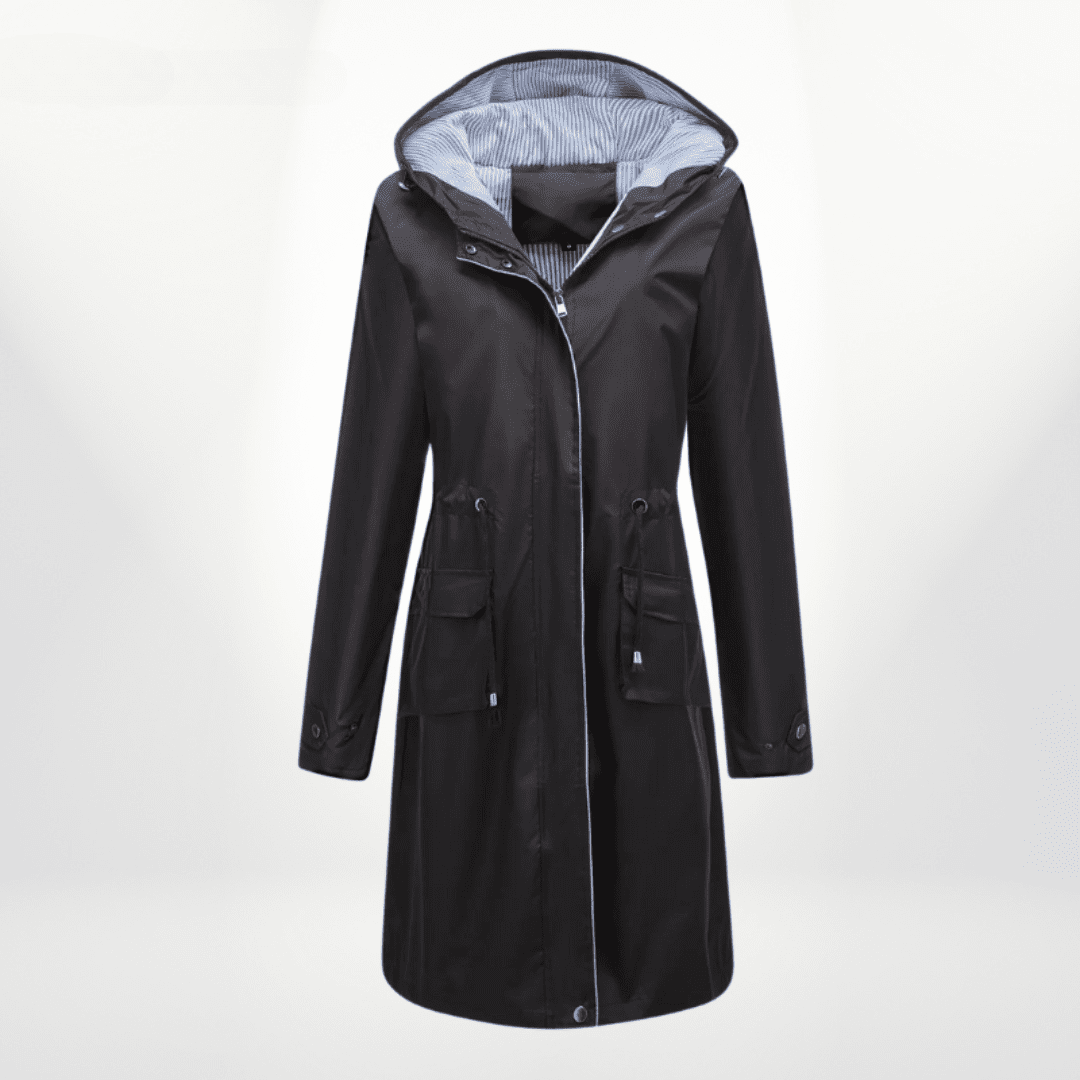 Orabelle | Waterproof Over-Knee Women's Trench Coat for Fall