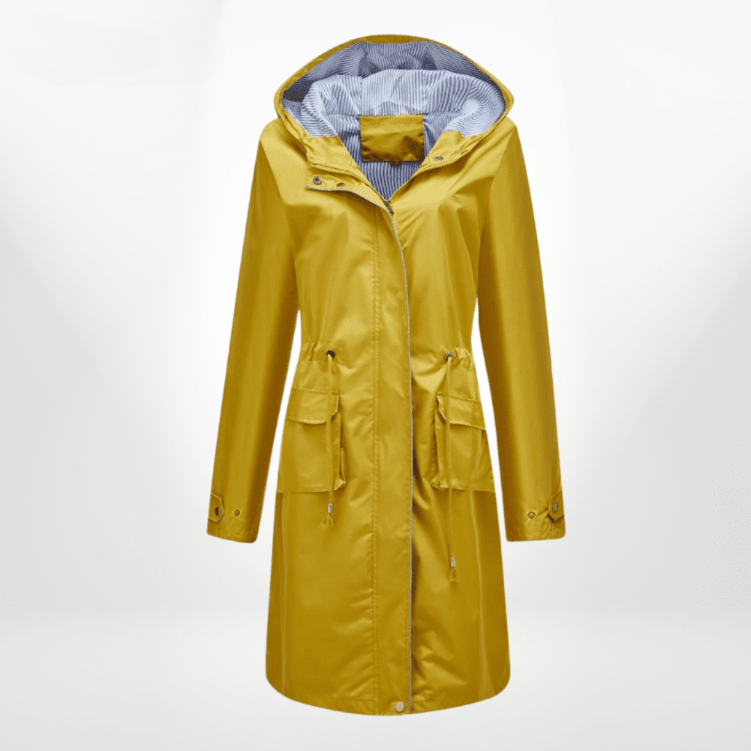 Orabelle | Waterproof Over-Knee Women's Trench Coat for Fall