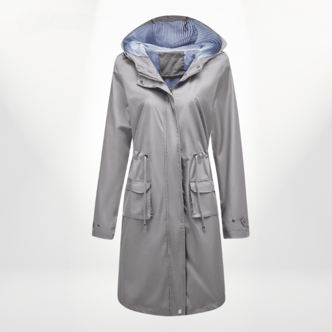 Orabelle | Waterproof Over-Knee Women's Trench Coat for Fall
