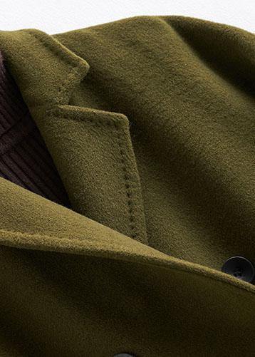 Adaira | Double-Breasted Plus-Size Women's Wool Coat for Winter