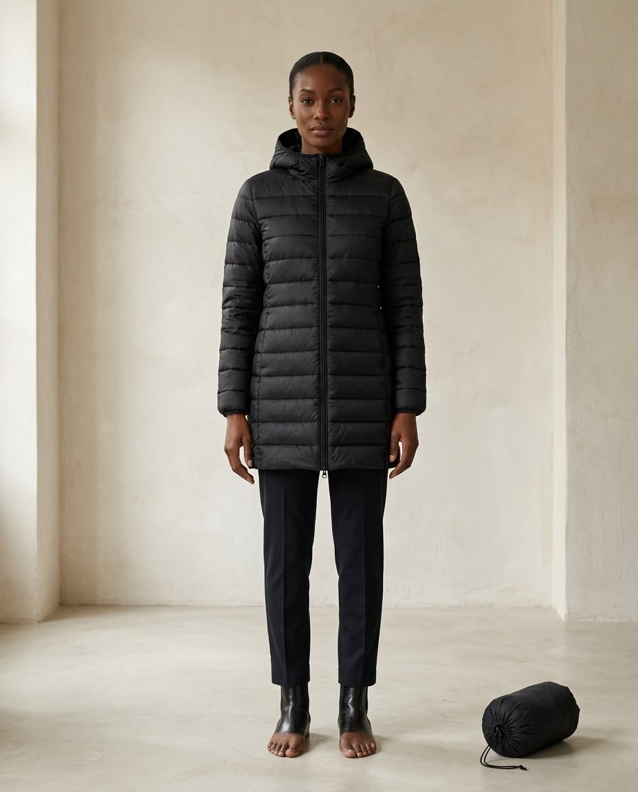 Naomi | Packable Hooded Women's Quilted Jacket for Winter