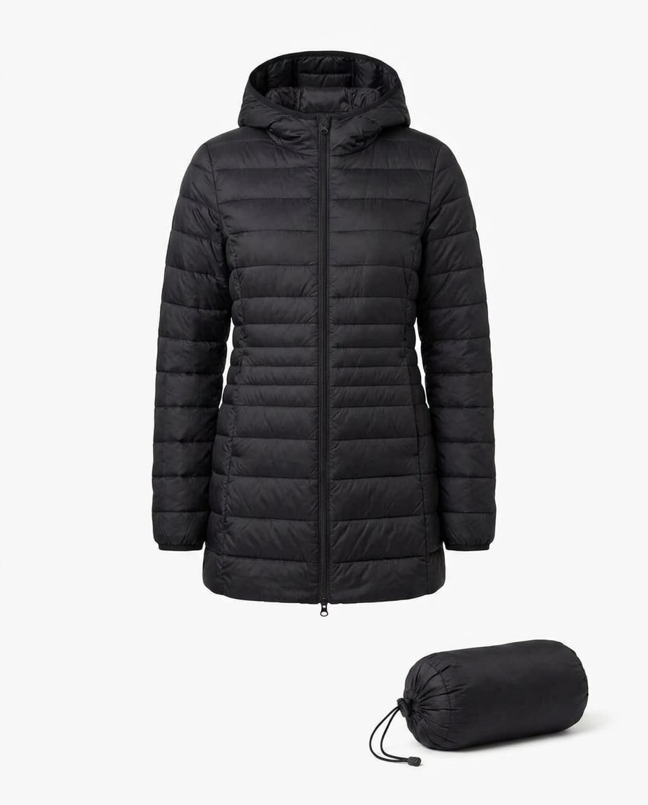 Naomi | Packable Hooded Women's Quilted Jacket for Winter