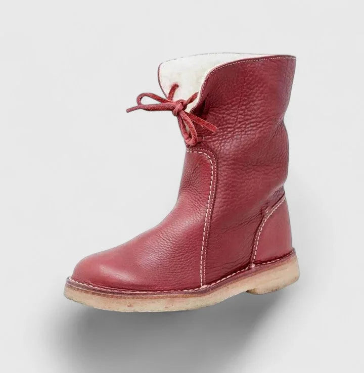 Xena | Supportive Sherpa-Lined Ankle Boots