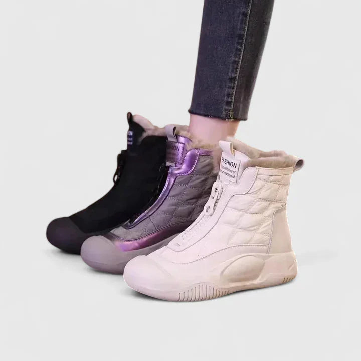 Jade | Waterproof Quilted Ankle Boots