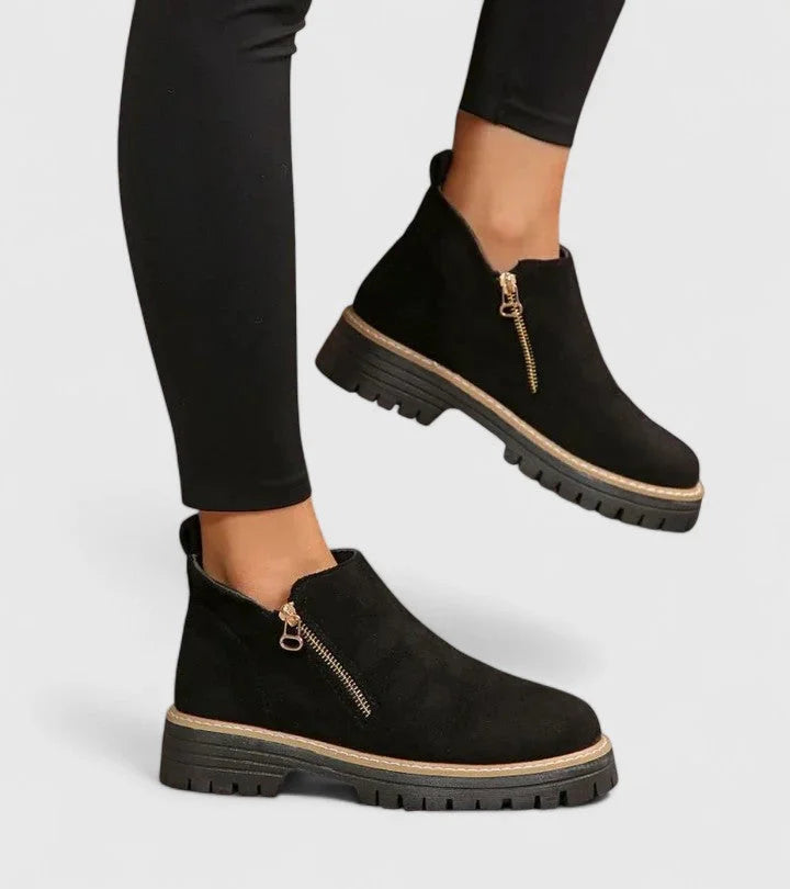 Imogen | Rugged Lug Sole Ankle Boots