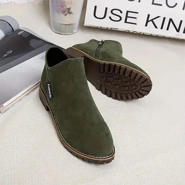 Orla | Warm Suede Ankle Boots