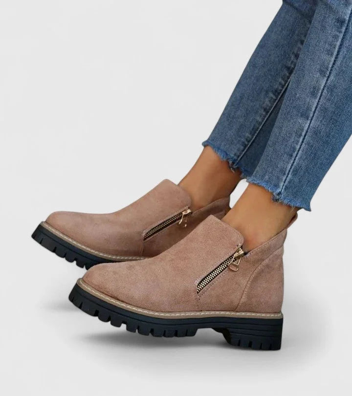 Imogen | Rugged Lug Sole Ankle Boots