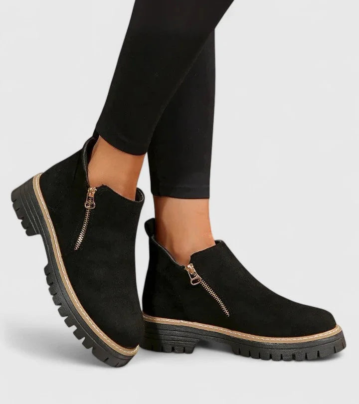 Imogen | Rugged Lug Sole Ankle Boots