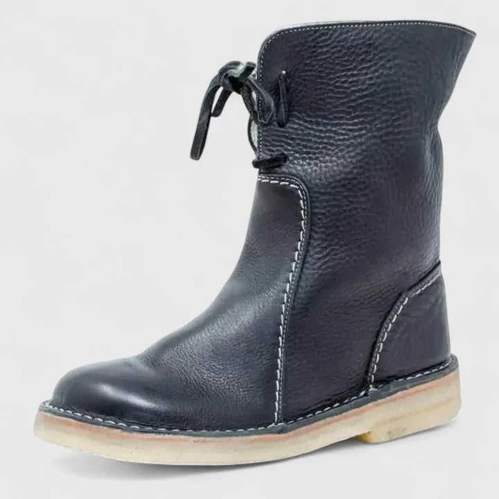 Xena | Supportive Sherpa-Lined Ankle Boots