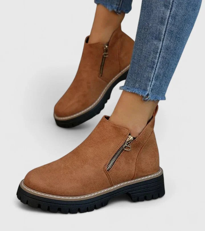 Imogen | Rugged Lug Sole Ankle Boots