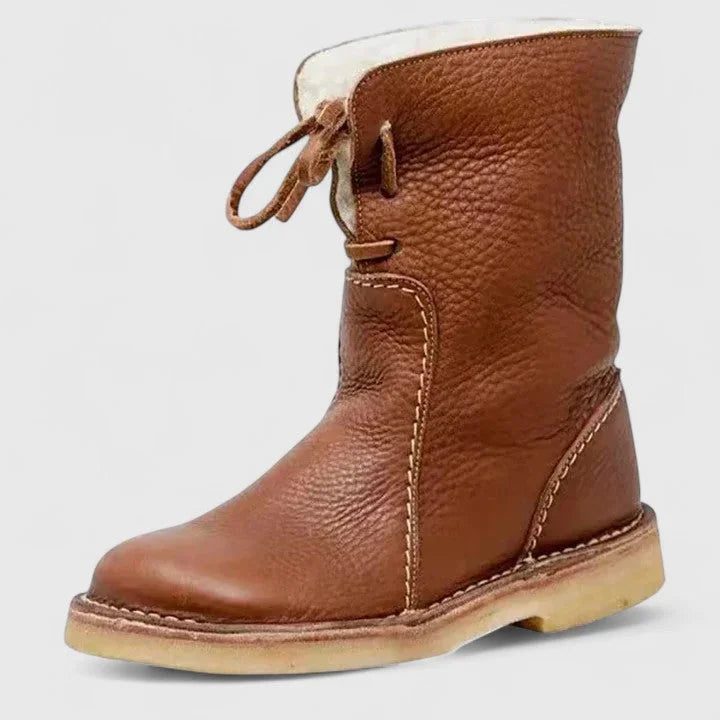 Xena | Supportive Sherpa-Lined Ankle Boots