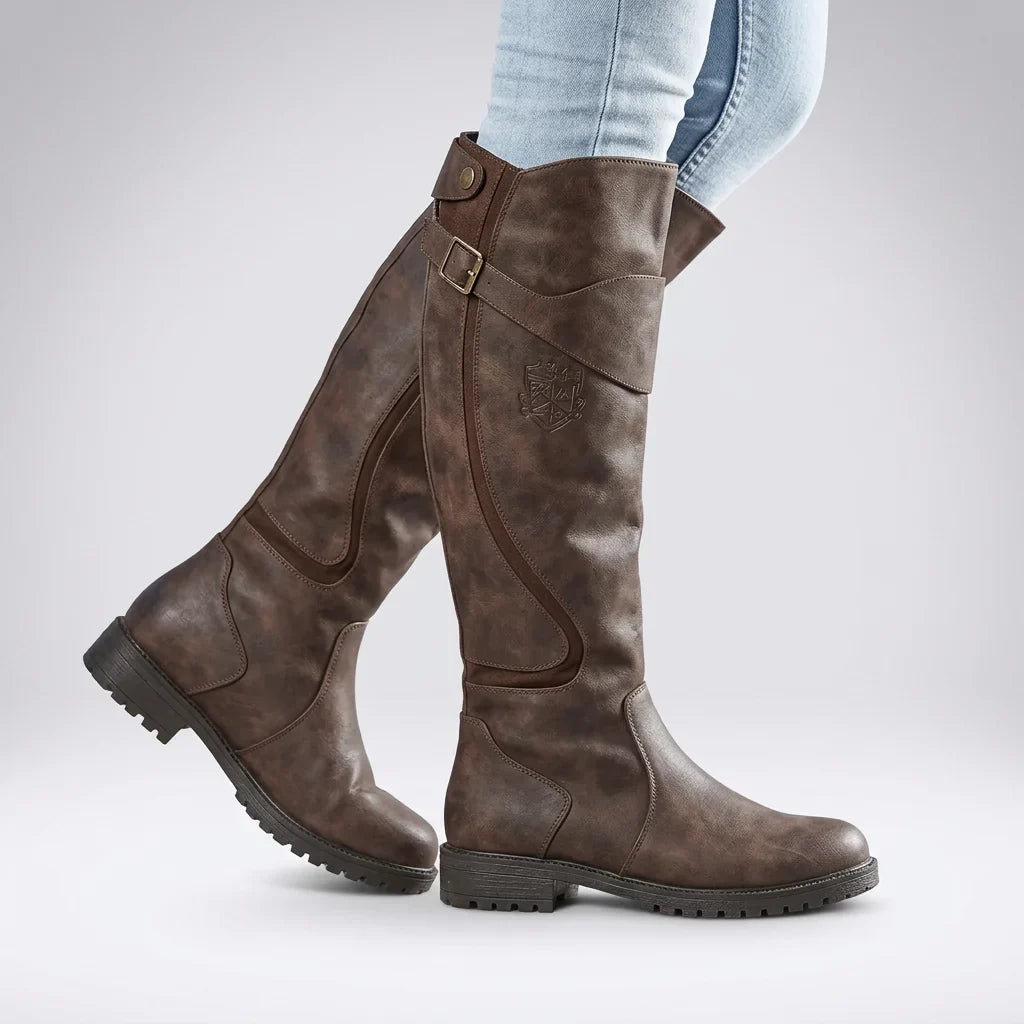 Helene | Orthopaedic Women Knee High Boots for Winter