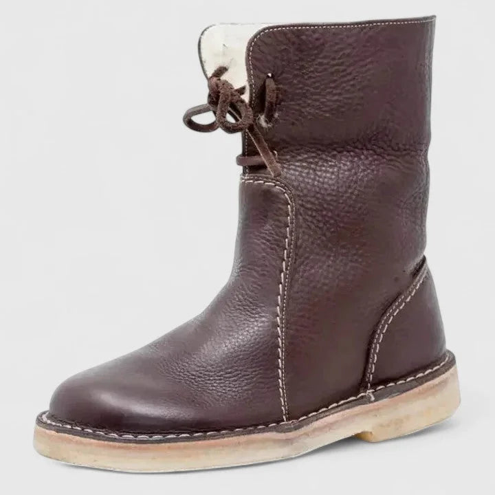 Xena | Supportive Sherpa-Lined Ankle Boots