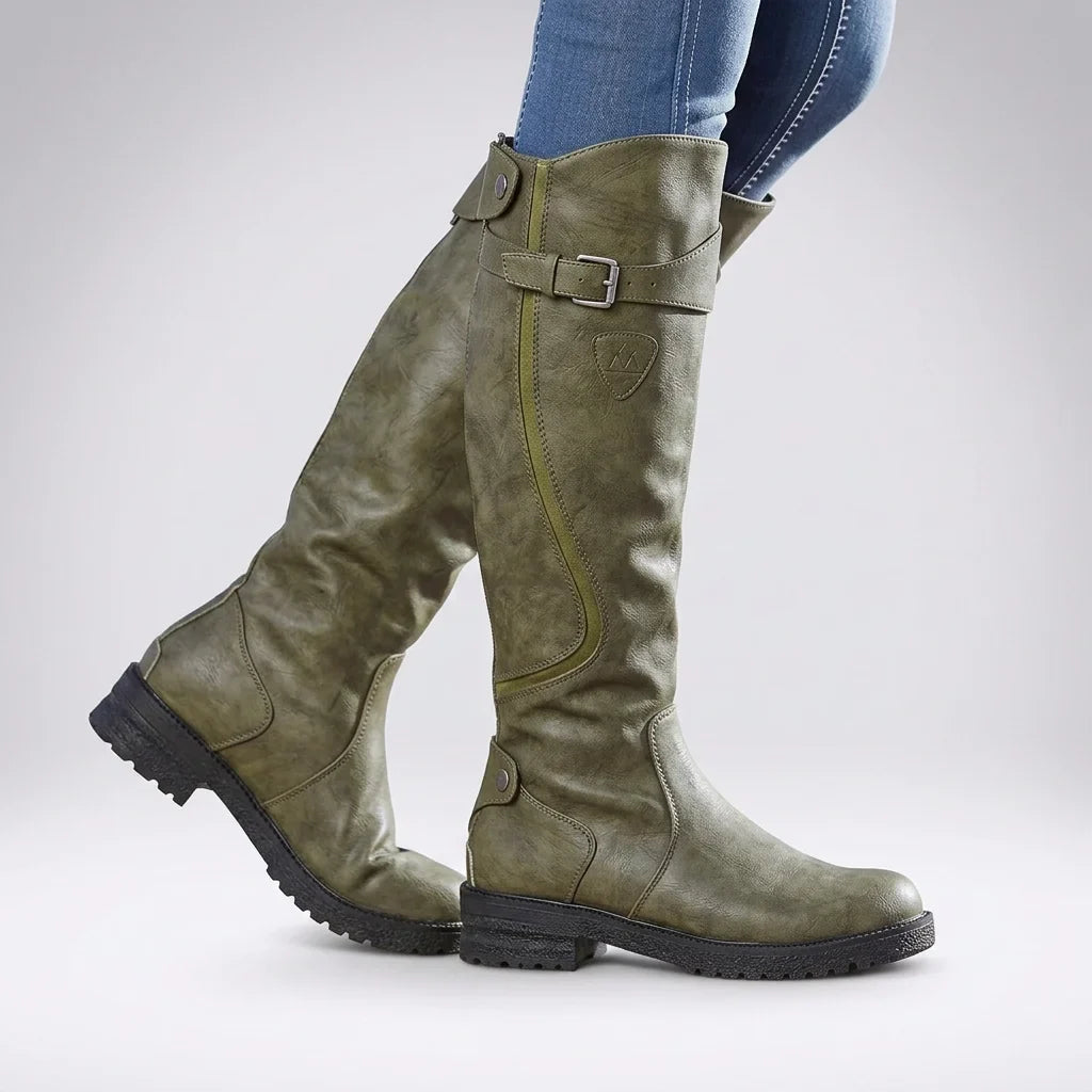 Helene | Orthopaedic Women Knee High Boots for Winter