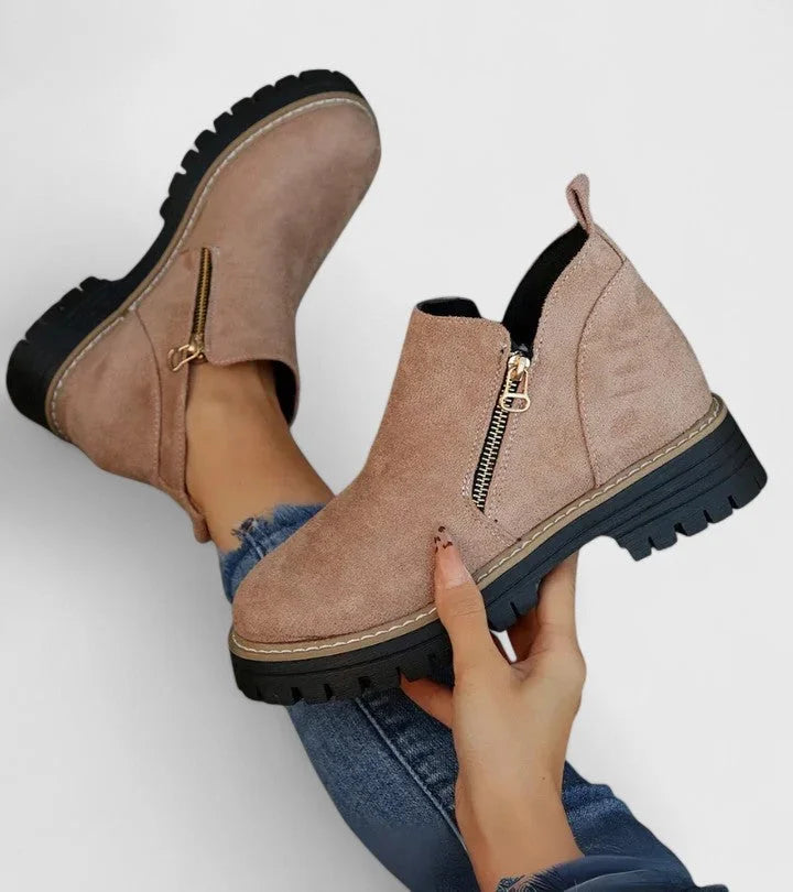 Imogen | Rugged Lug Sole Ankle Boots