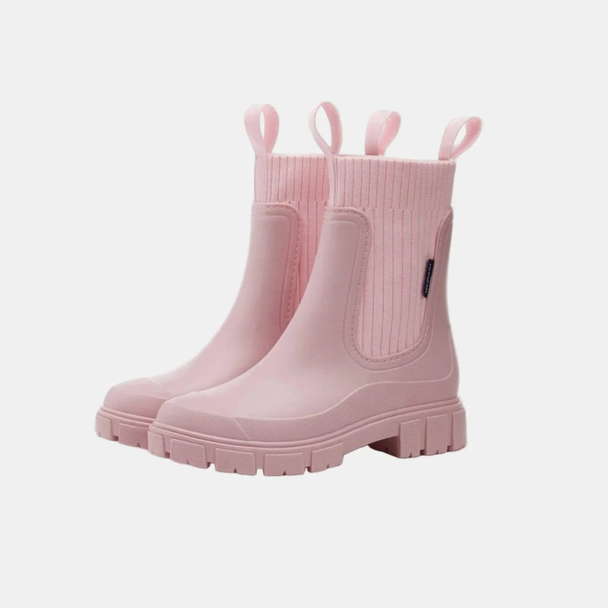 Faye | Cosy Ribbed Cuff Ankle Boots