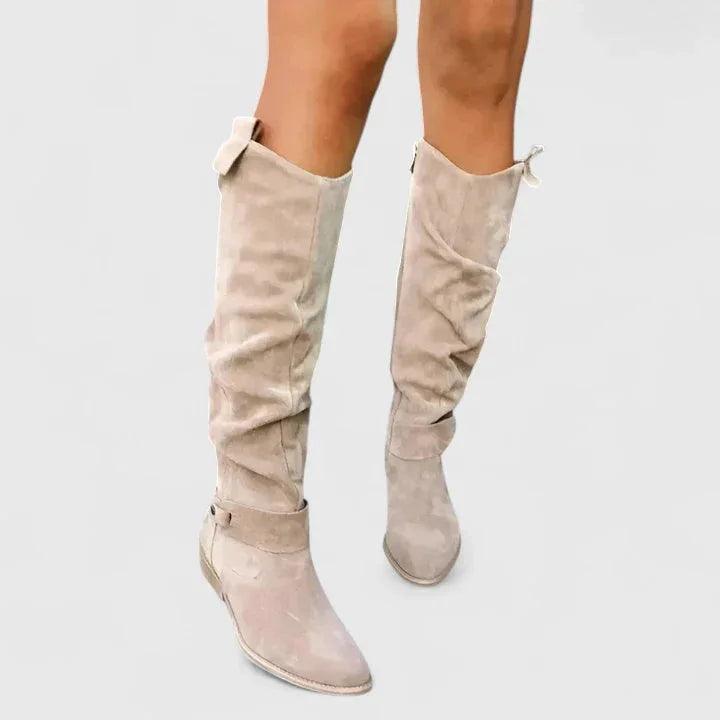 Cosima | Gel-Sole Women Knee High Boots for Winter