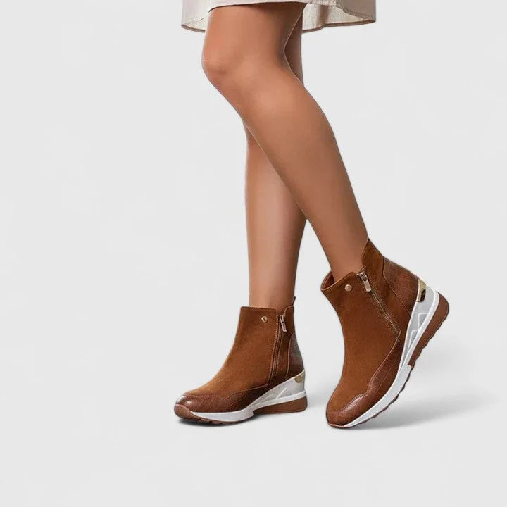Brielle | Comfort Suede Ankle Boots