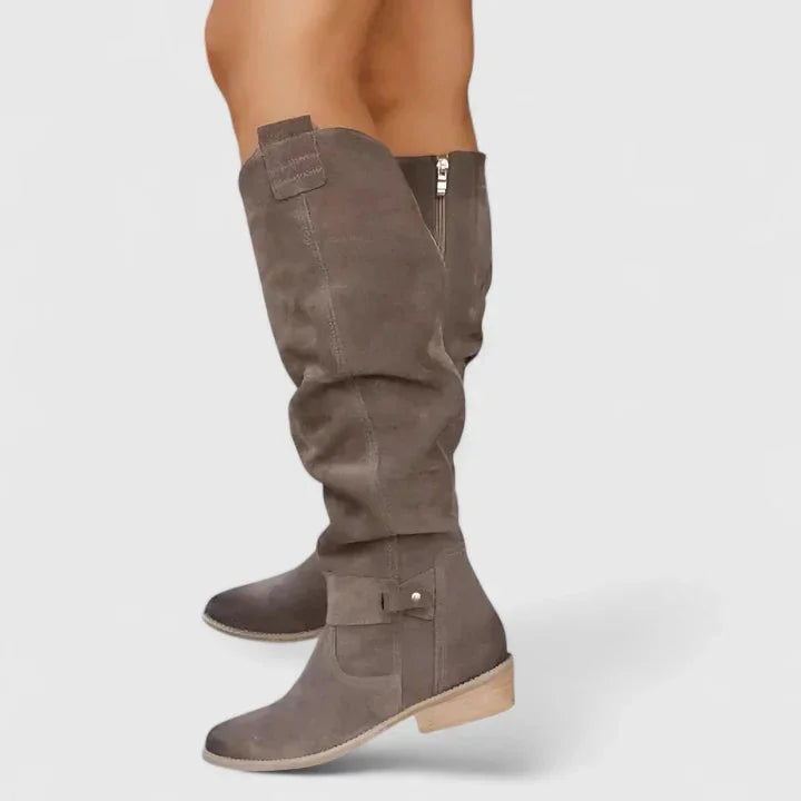 Cosima | Gel-Sole Women Knee High Boots for Winter
