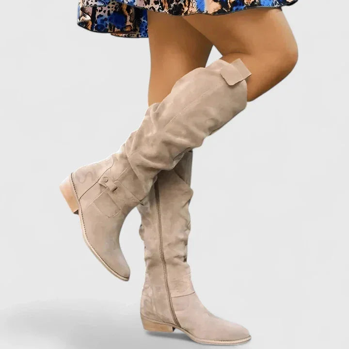 Cosima | Gel-Sole Women Knee High Boots for Winter