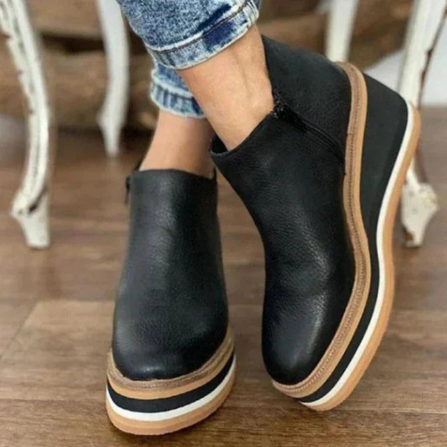 Jolene | Relaxed Platform Chelsea Boots