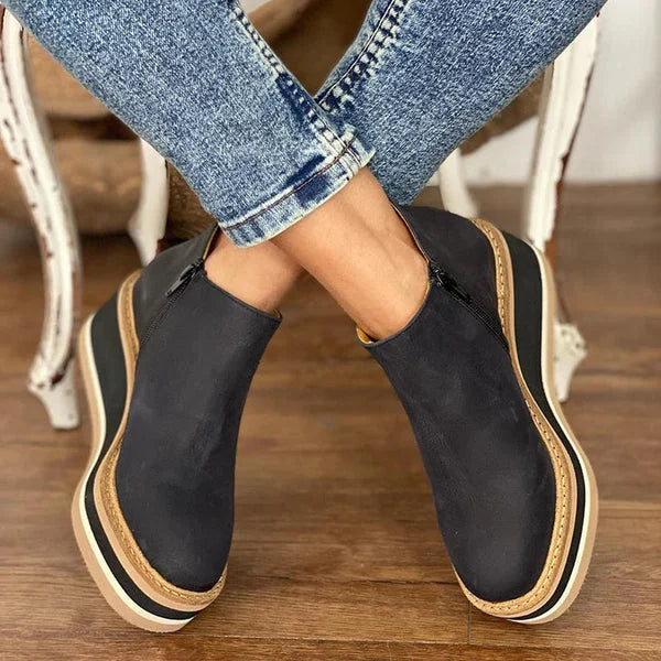 Jolene | Relaxed Platform Chelsea Boots
