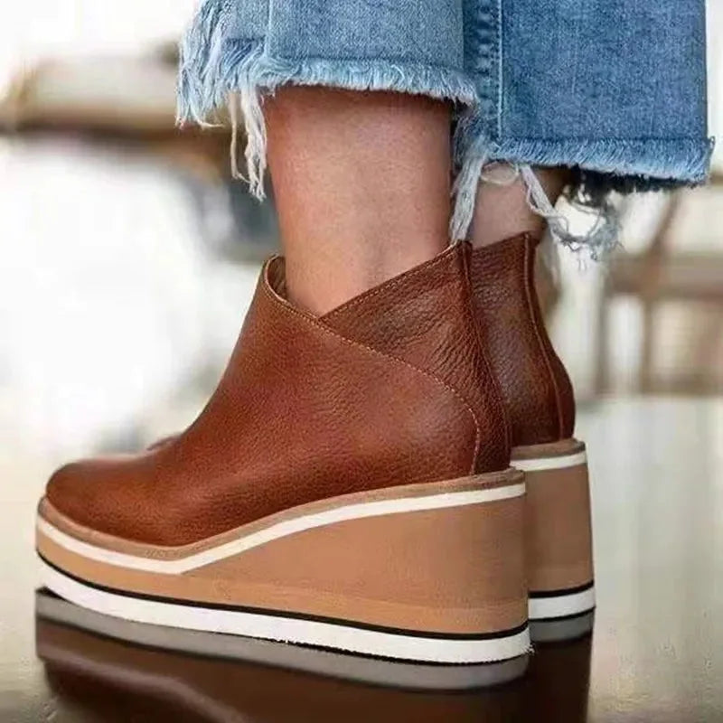 Paige | Easy Platform Chelsea Boots