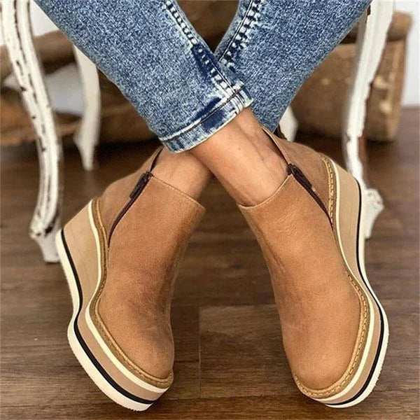 Paige | Easy Platform Chelsea Boots