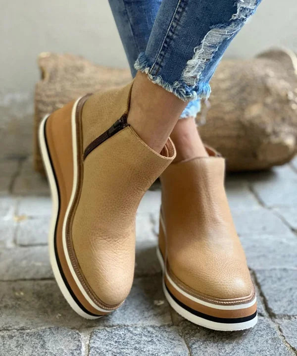 Paige | Easy Platform Chelsea Boots