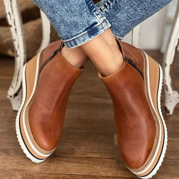Paige | Easy Platform Chelsea Boots