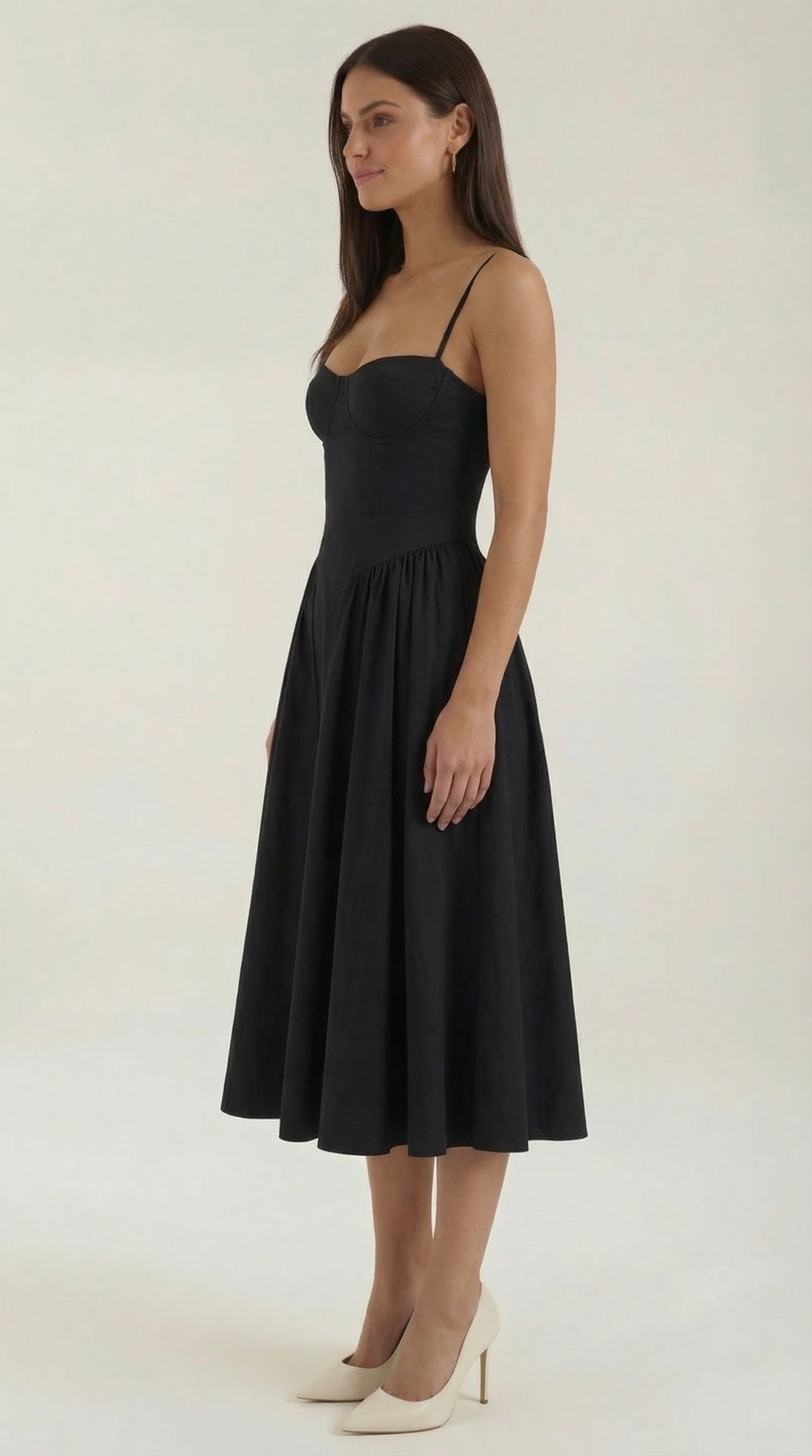 Ulva | Floral Corset Women's Party Dress