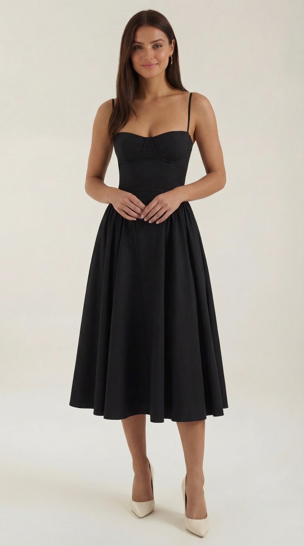 Ulva | Floral Corset Women's Party Dress
