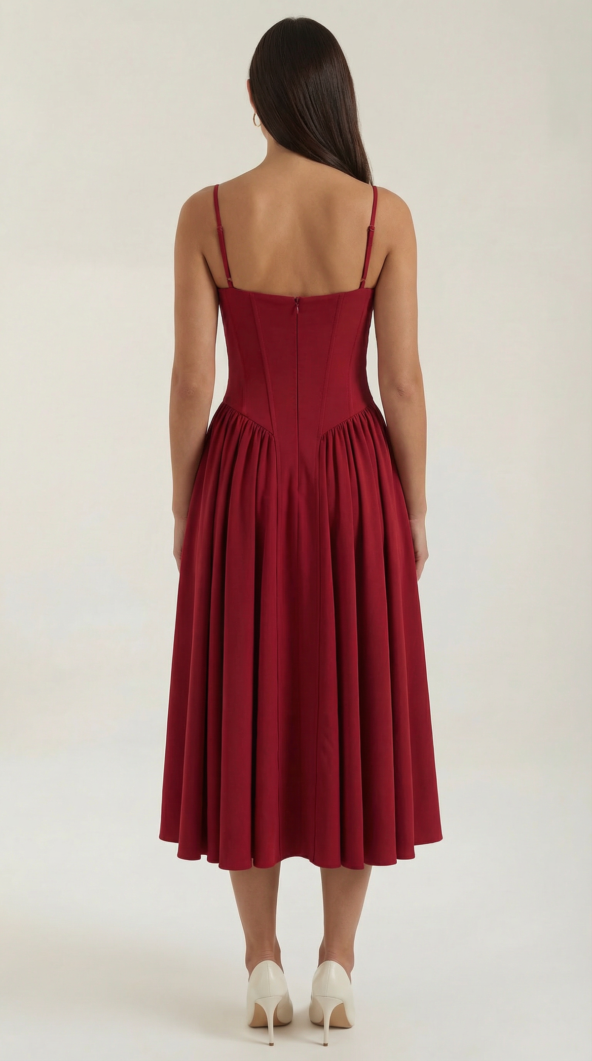 Ulva | Floral Corset Women's Party Dress