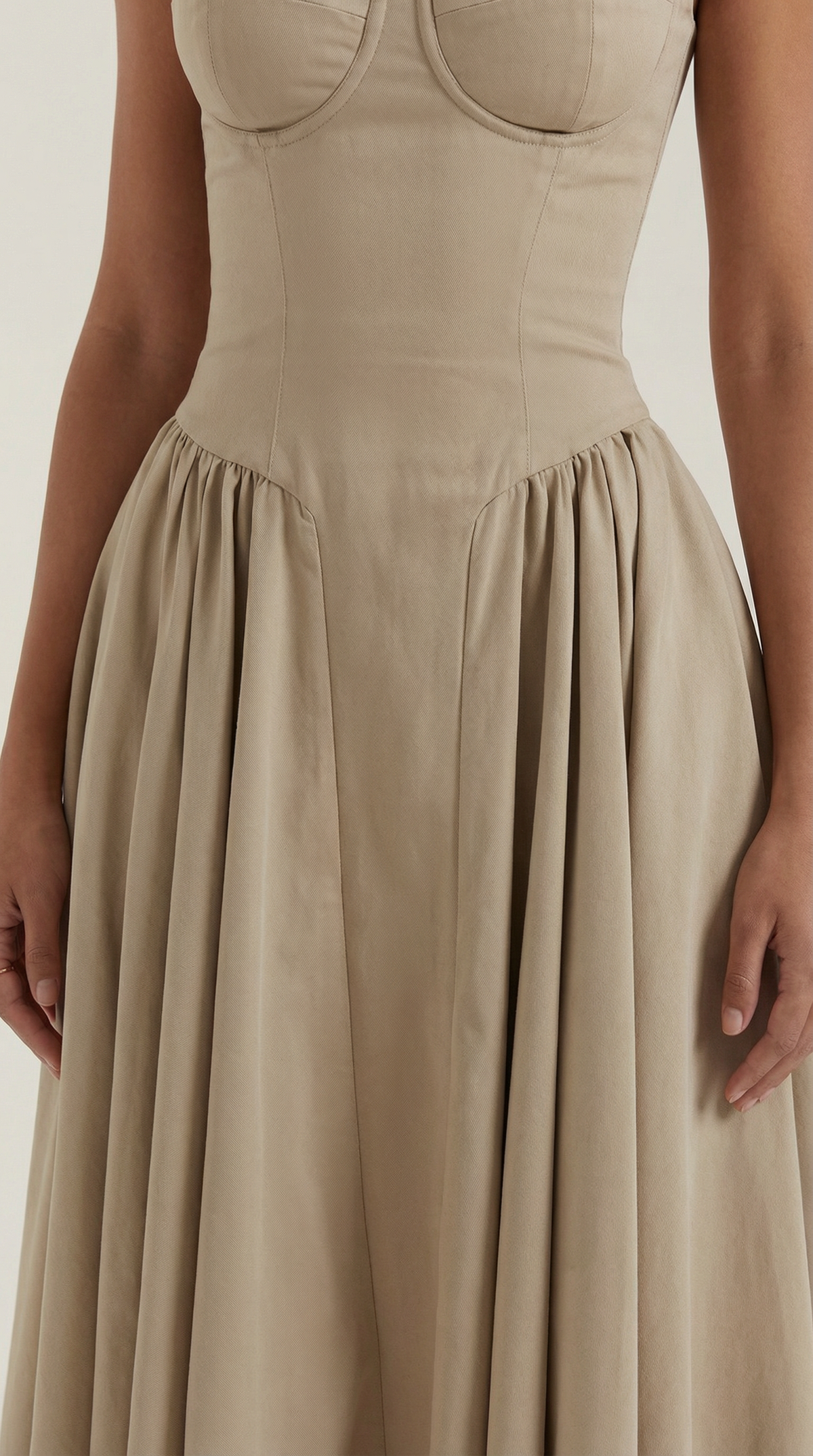 Ulva | Floral Corset Women's Party Dress