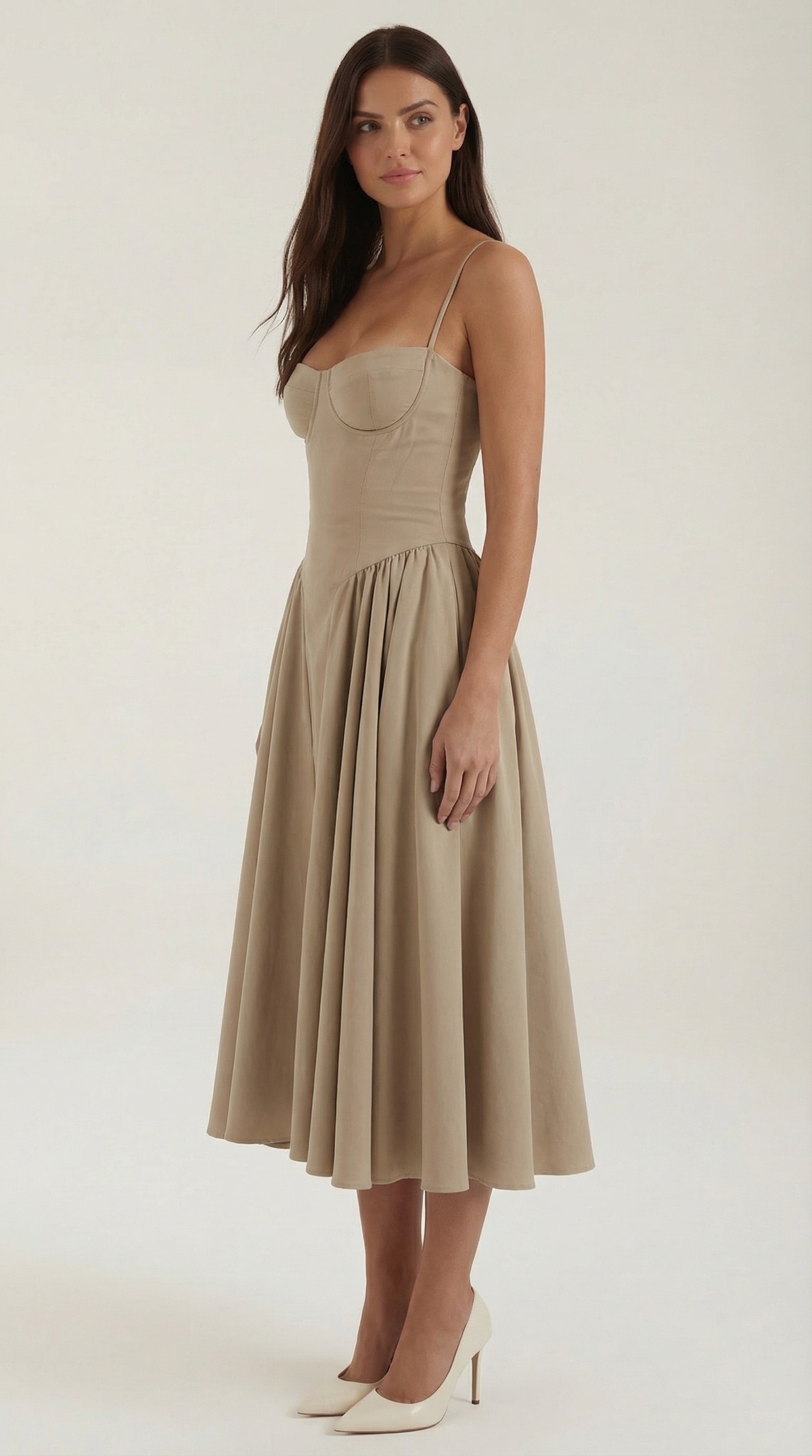 Ulva | Floral Corset Women's Party Dress