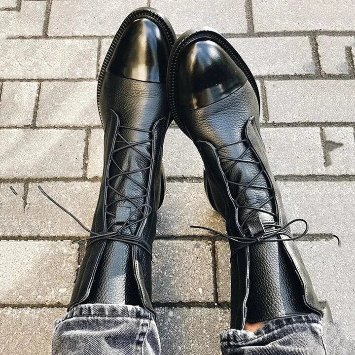 Mona | Effortlessly Chic Leather Ankle Boots