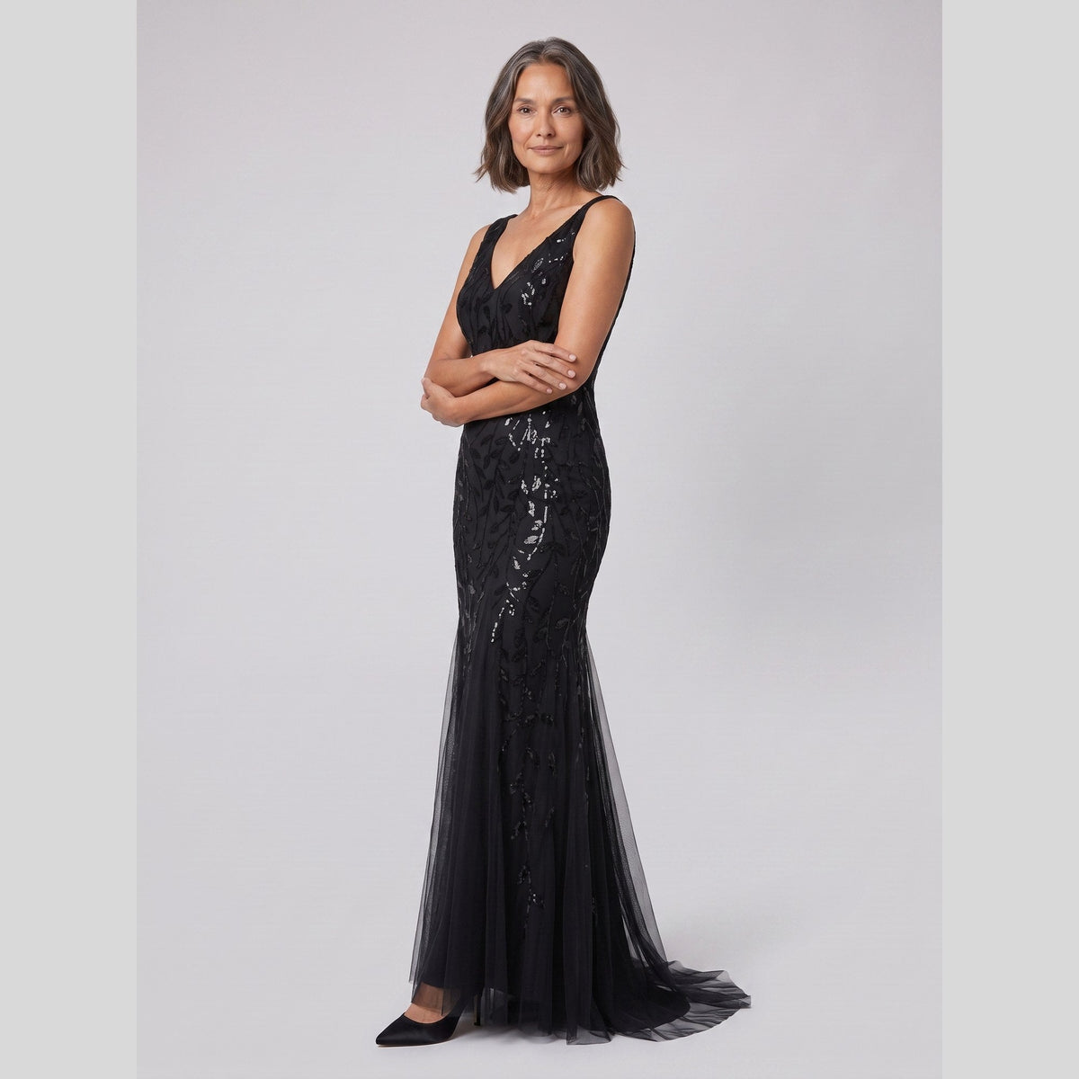 Quintana | Sequin Fishtail Women's Party Dress