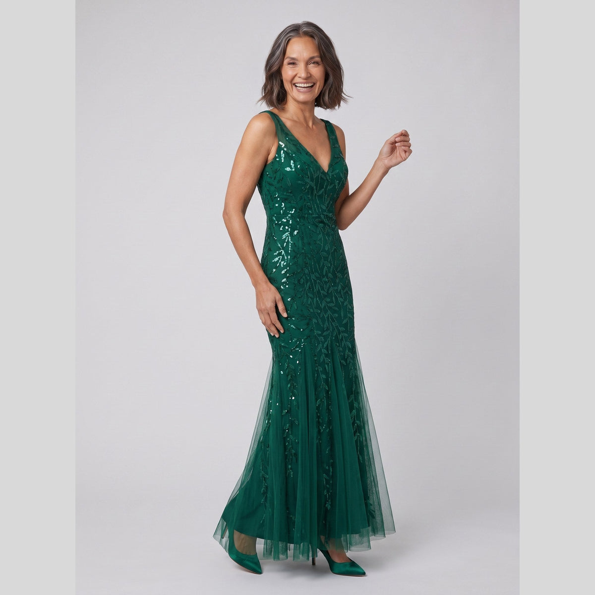 Quintana | Sequin Fishtail Women's Party Dress