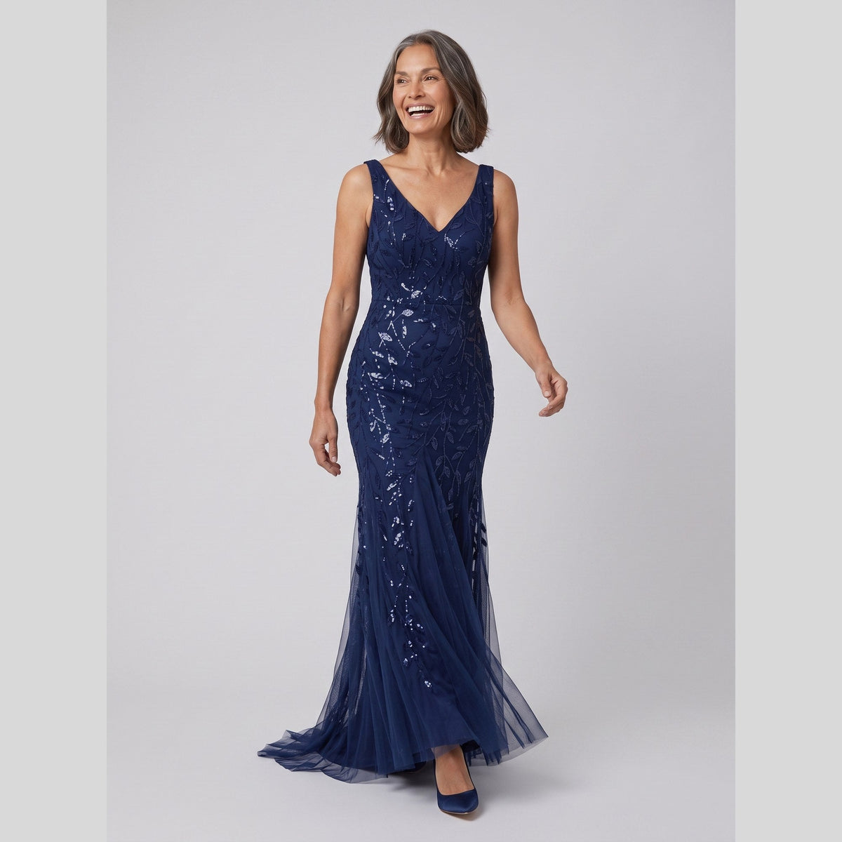 Quintana | Sequin Fishtail Women's Party Dress