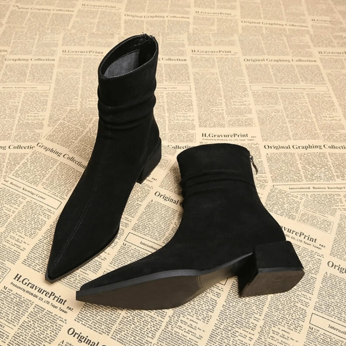 Estelle | Relaxed Slouchy Ankle Boots
