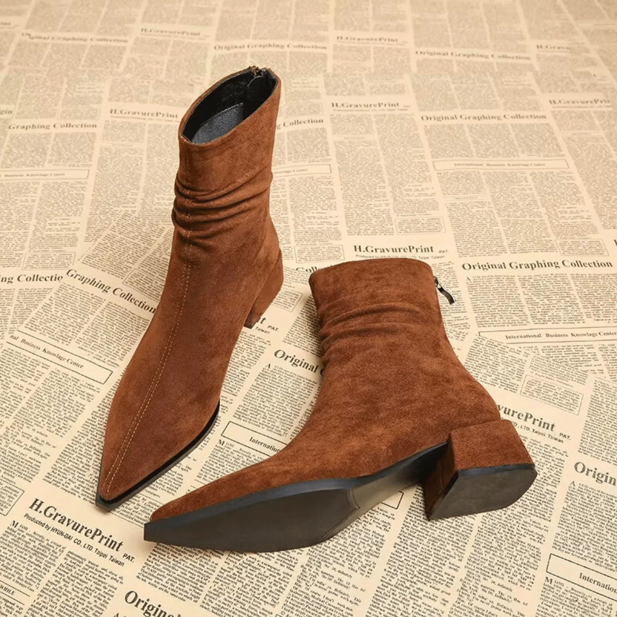 Estelle | Relaxed Slouchy Ankle Boots