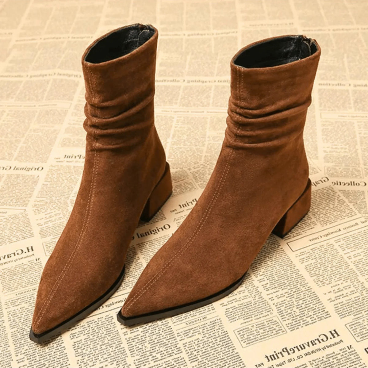 Estelle | Relaxed Slouchy Ankle Boots