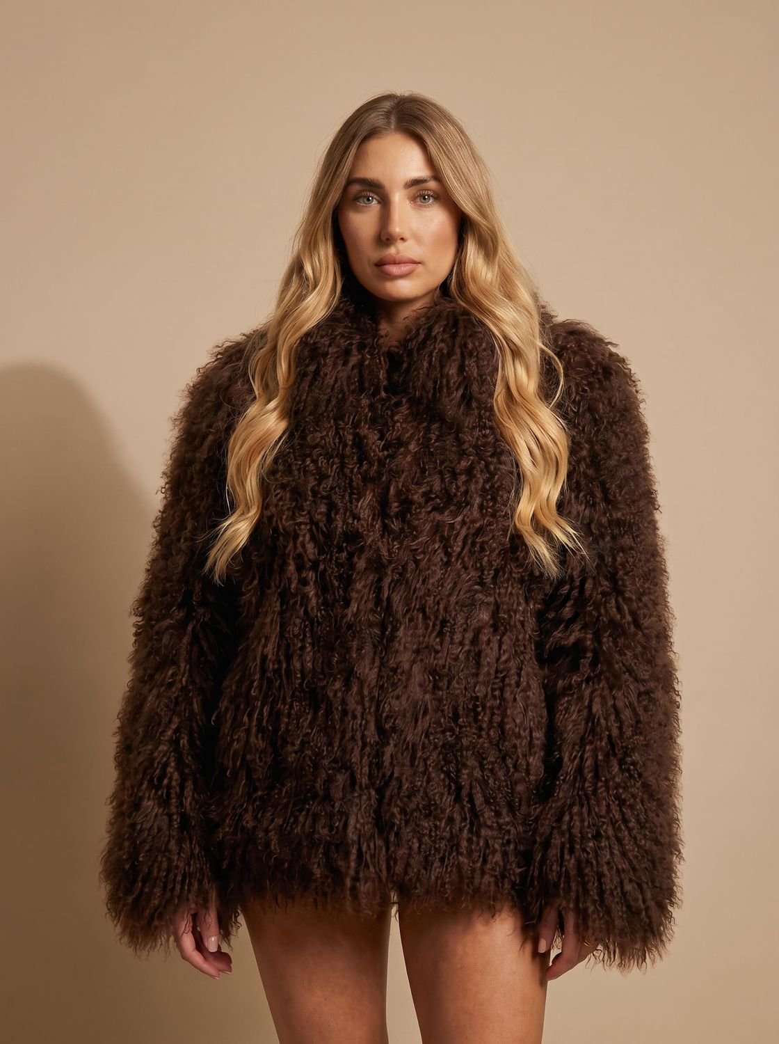 Josie | Shaggy Oversized Faux Fur Winter Coat