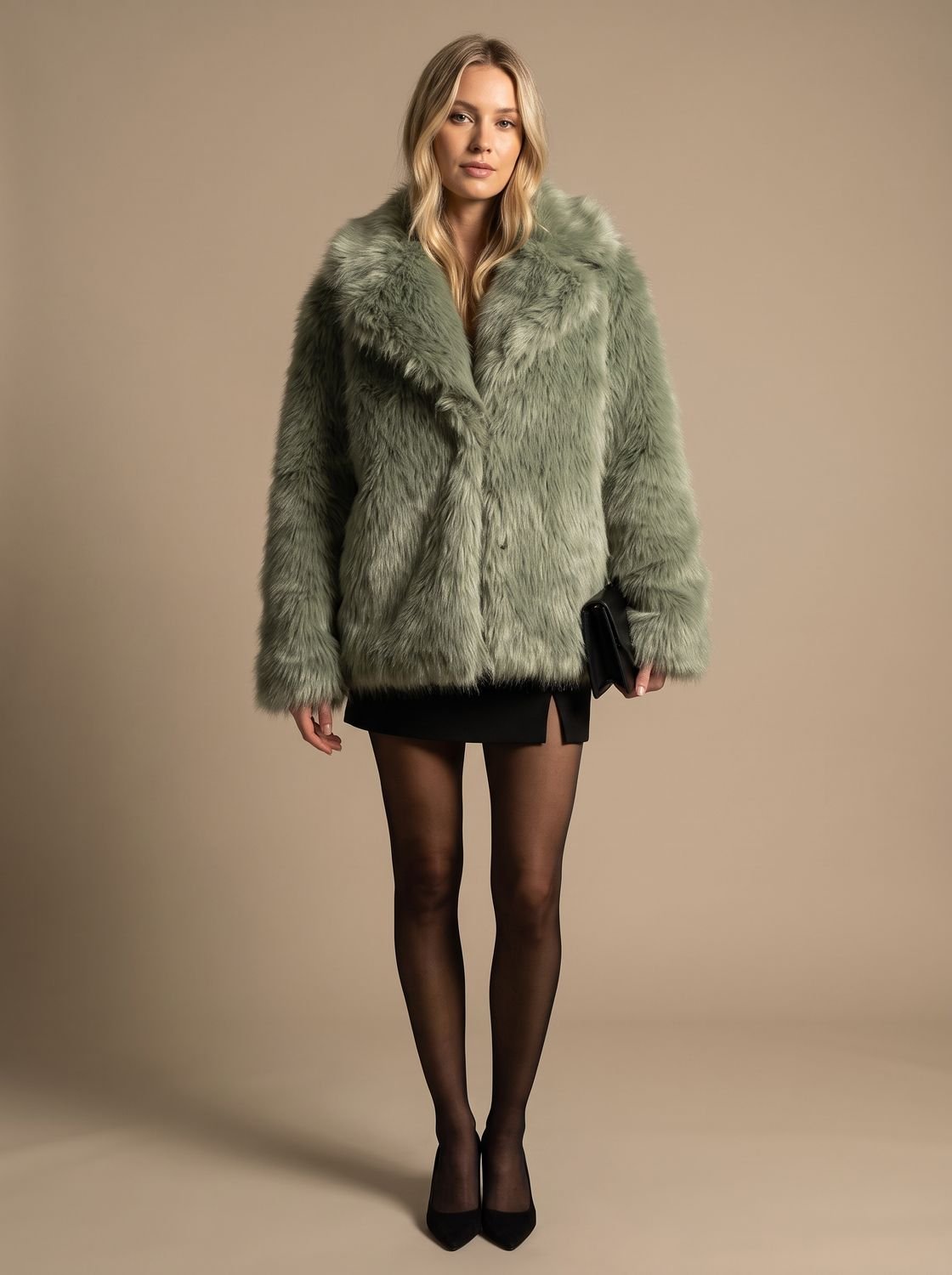 Josie | Shaggy Oversized Faux Fur Winter Coat