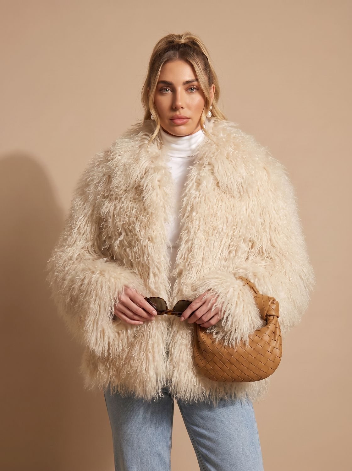 Josie | Shaggy Oversized Faux Fur Winter Coat