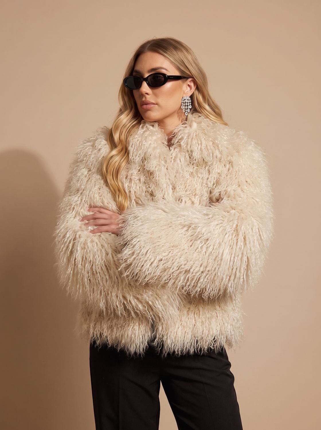 Josie | Shaggy Oversized Faux Fur Winter Coat
