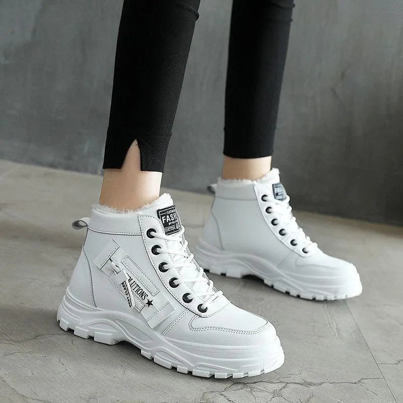 Frankie | Cosy Chunky Sole Ankle Boots