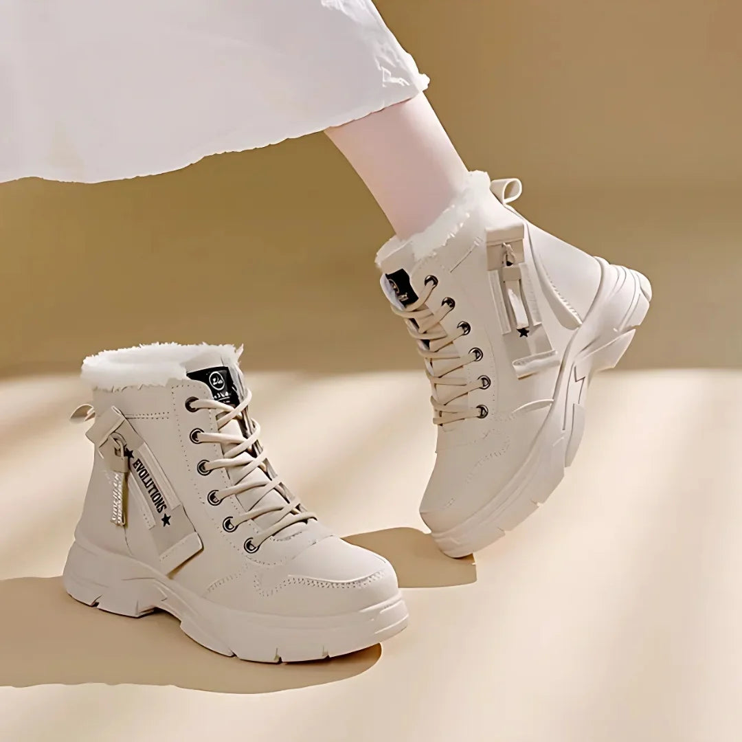 Frankie | Cosy Chunky Sole Ankle Boots